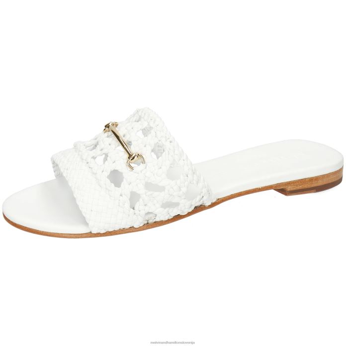 Melvin & Hamilton mule bela ženske hanna 85 FLJ6L1730 Melvin & Hamilton mule bela ženske hanna 85 FLJ6L1730